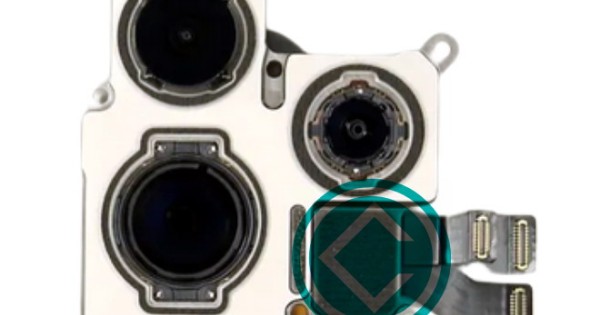 Fotocamera Posteriore Di Ricambio Per IPhone 15 Pro - Qualità OEM - Nuova